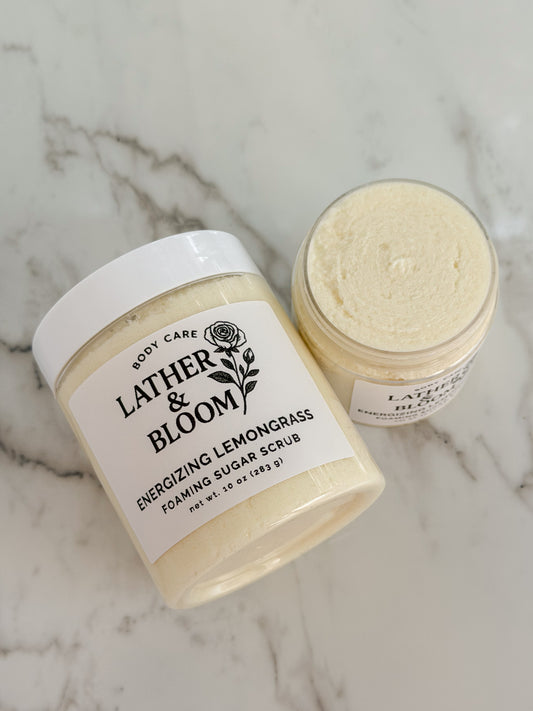 Energizing Lemongrass | Foaming Sugar Scrub