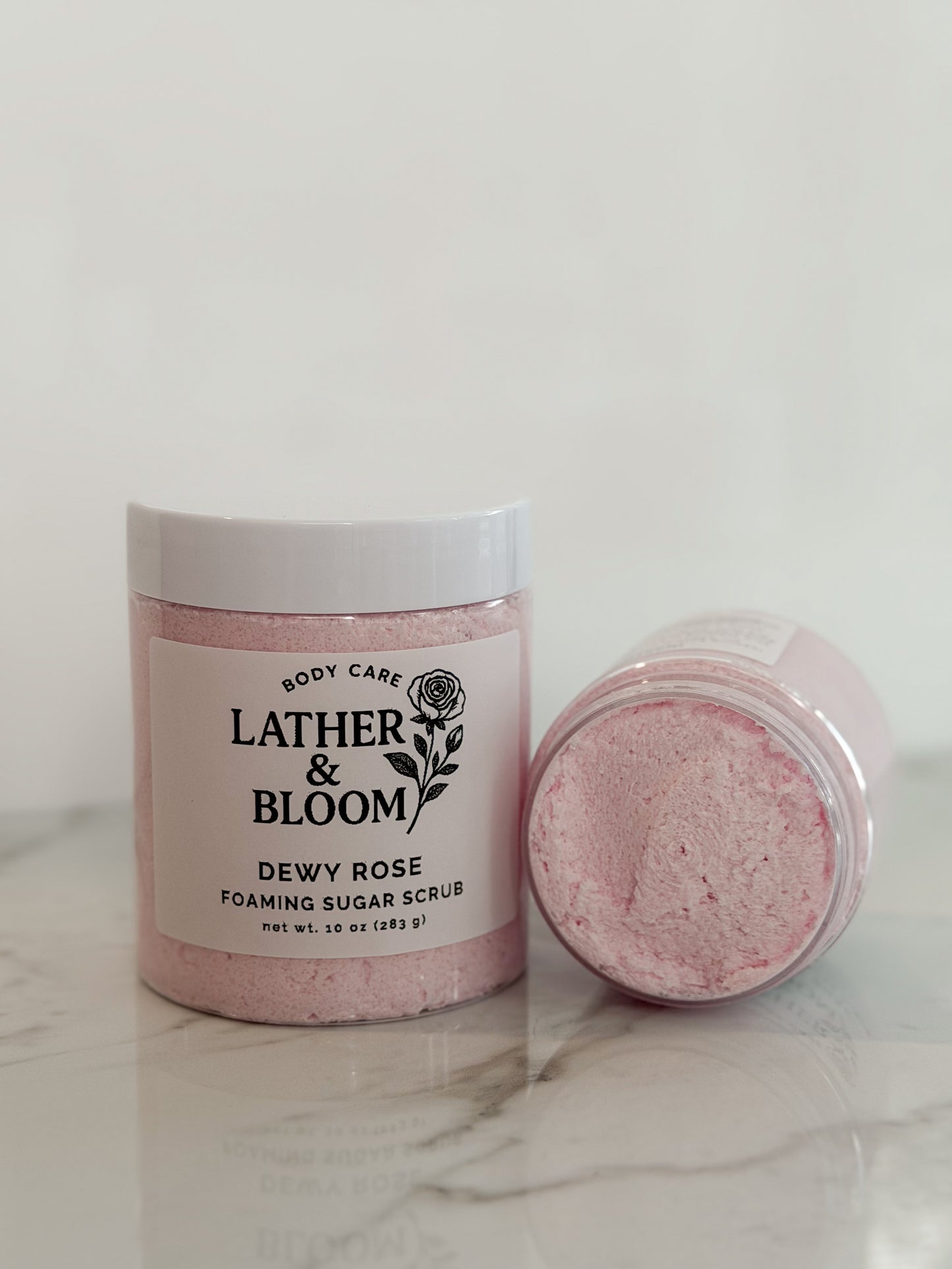 Dewy Rose | Foaming Sugar Scrub