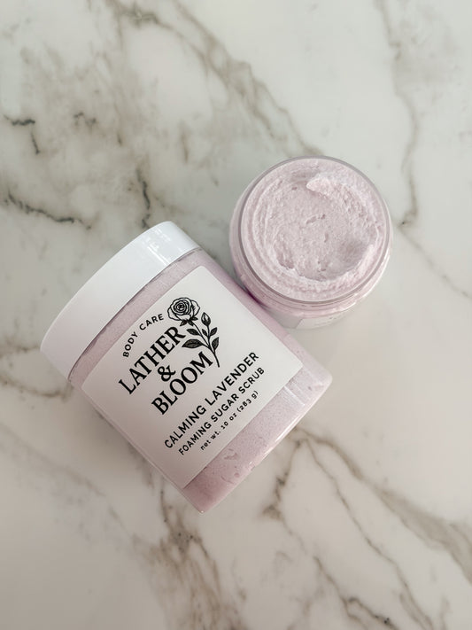 Calming Lavender | Foaming Sugar Scrub