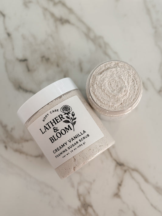 Creamy Vanilla | Foaming Sugar Scrub
