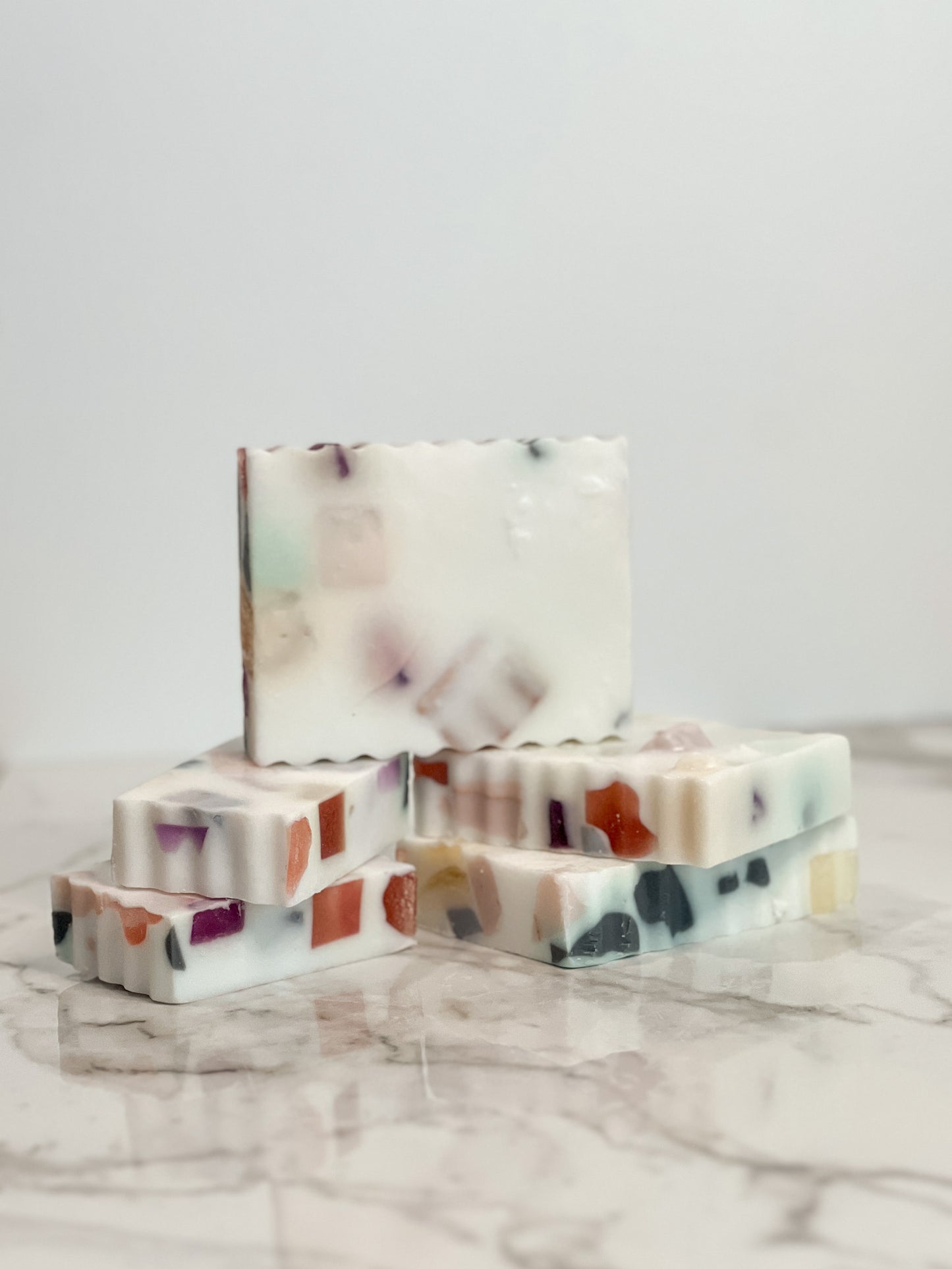 Terrazzo Berry Soap